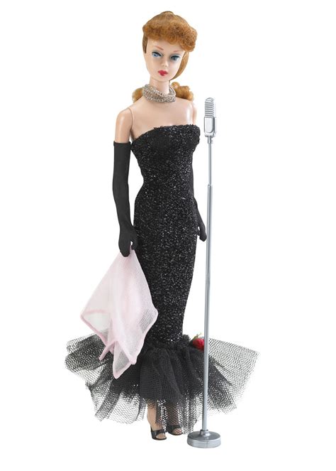 black evening gown barbie|classic barbie doll outfits.